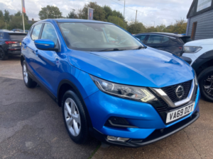2020 Nissan Qashqai 1.3 Dig-T Acenta Premium SUV 5dr Petrol Manual Euro 6 (s/s) (140 Ps) in Blue — image 3