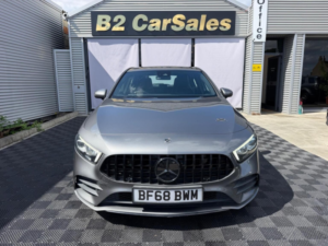 2018 Mercedes-Benz A Class 1.3 A200 Amg Line (executive) 7g-Dct Euro 6 (s/s) 5dr in Grey — image 3