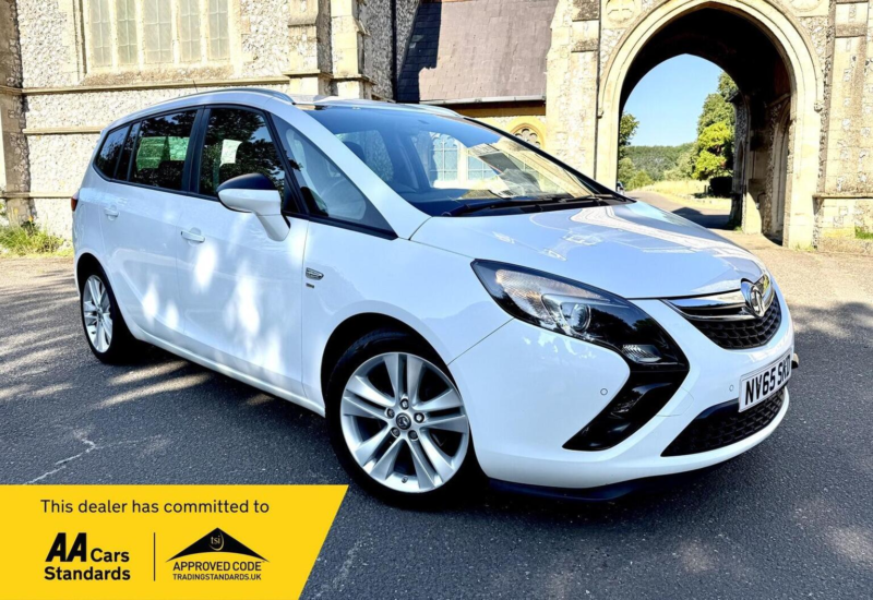 2015 Vauxhall Zafira Tourer 1.4i Turbo Sri Auto Euro 6 5dr in White — image 1