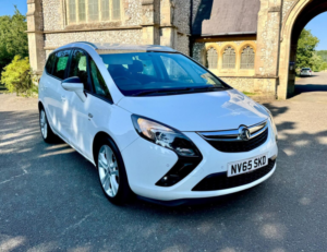 2015 Vauxhall Zafira Tourer 1.4i Turbo Sri Auto Euro 6 5dr in White — image 6
