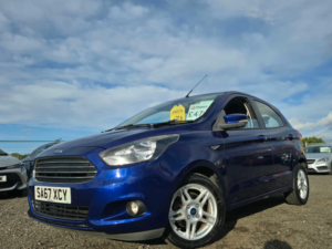 2017 Ford Ka+ 1.2 Ti-Vct Zetec Hatchback 5dr Petrol Manual Euro 6 (70 Ps) in Blue — image 2