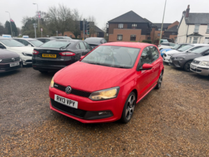 2013 Volkswagen Polo 1.4 Tsi Gti Hatchback 5dr Petrol DSG Euro 5 (180 Ps) in Red — image 2