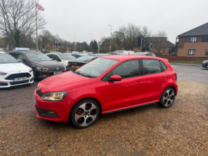 2013 Volkswagen Polo 1.4 Tsi Gti Hatchback 5dr Petrol DSG Euro 5 (180 Ps) in Red — image 3