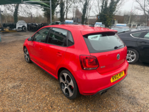 2013 Volkswagen Polo 1.4 Tsi Gti Hatchback 5dr Petrol DSG Euro 5 (180 Ps) in Red — image 6