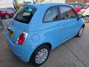 2014 Fiat 500 1.2 Pop Euro 6 (s/s) 3dr in Blue — image 3