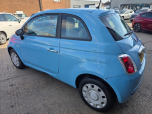 2014 Fiat 500 1.2 Pop Euro 6 (s/s) 3dr in Blue — image 5