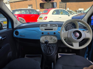 2014 Fiat 500 1.2 Pop Euro 6 (s/s) 3dr in Blue — image 6