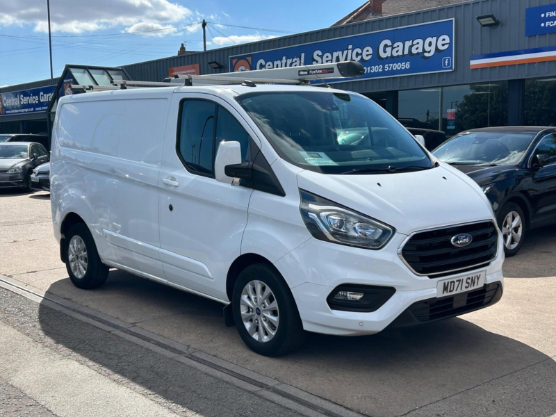 2022 Ford Transit Custom 2.0 300 Ecoblue Limited L1 H1 Euro 6 (s/s) 5dr in White — image 1