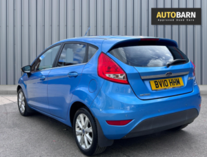 2010 Ford Fiesta 1.4 Zetec Hatchback 5dr Petrol Manual (133 G/km, 94 Bhp) in Blue — image 4