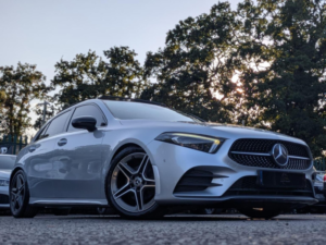 2018 Mercedes-Benz A Class 1.3 A200 Amg Line (premium Plus) 7g-Dct Euro 6 (s/s) 5dr in Silver — image 3