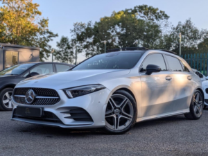 2018 Mercedes-Benz A Class 1.3 A200 Amg Line (premium Plus) 7g-Dct Euro 6 (s/s) 5dr in Silver — image 4