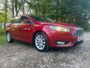 2016 Ford Focus 1.5 Tdci Titanium Euro 6 (s/s) 5dr in Red — image 2