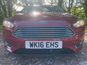 2016 Ford Focus 1.5 Tdci Titanium Euro 6 (s/s) 5dr in Red — image 5