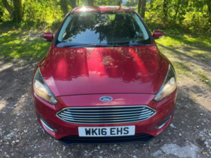 2016 Ford Focus 1.5 Tdci Titanium Euro 6 (s/s) 5dr in Red — image 6