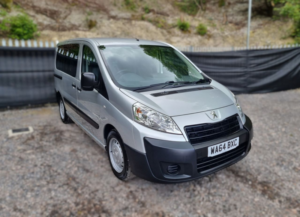 2014 Peugeot Expert Tepee 4 SEAT Auto Wheelchair Accessible Vehicle With Power Ramp And Tailgate in Silver — image 4