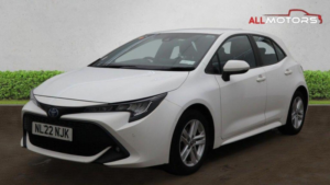 2022 Toyota Corolla 1.8 Vvt-H Icon Tech CVT Euro 6 (s/s) 5dr in White — image 2