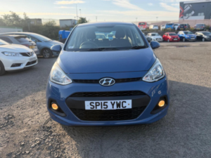 2015 Hyundai I10 1.0 Se Euro 5 5dr in Blue — image 2