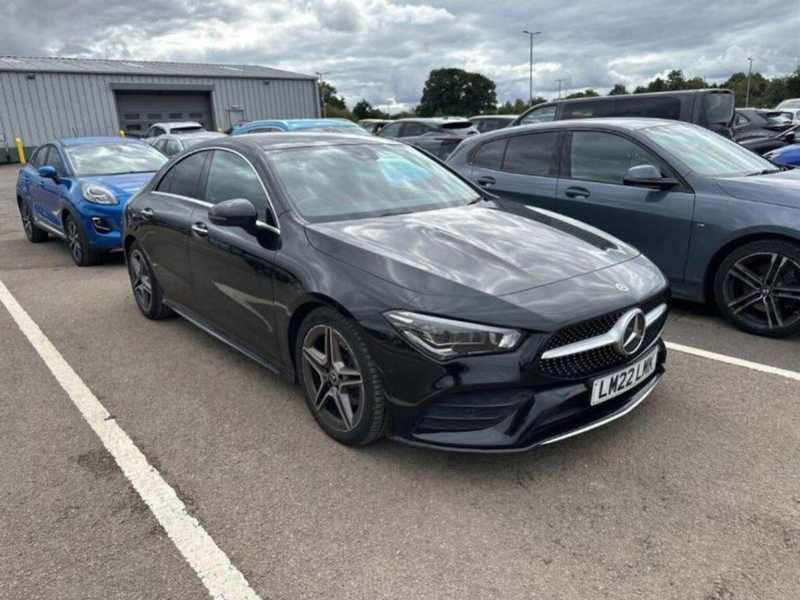 2022 Mercedes-Benz Cla 1.3 Cla180 Amg Line (premium Plus 2) Coupe 7g-Dct Euro 6 (s/s) 4dr in Black — image 1