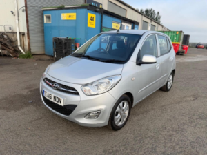 2011 Hyundai I10 1.2 Active Auto Euro 5 5dr in Silver — image 3