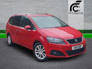 2011 SEAT Alhambra 2.0 Tdi Ecomotive Cr Se Euro 5 (s/s) 5dr in Red — image 4