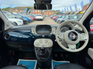 2022 Fiat 500 1.0 Mhev Dolcevita Euro 6 (s/s) 3dr in Blue — image 2