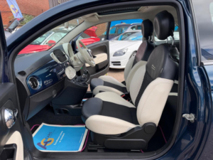 2022 Fiat 500 1.0 Mhev Dolcevita Euro 6 (s/s) 3dr in Blue — image 4