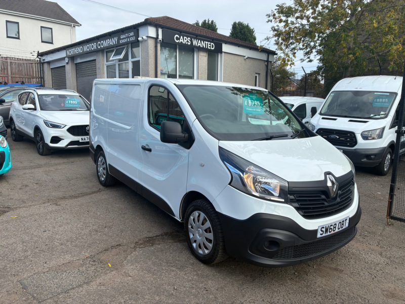 2019 Renault Trafic 1.6 Dci 27 Business Panel Van 5dr Diesel Manual Swb Standard Roof Euro 6 (120 Ps) in White — image 1