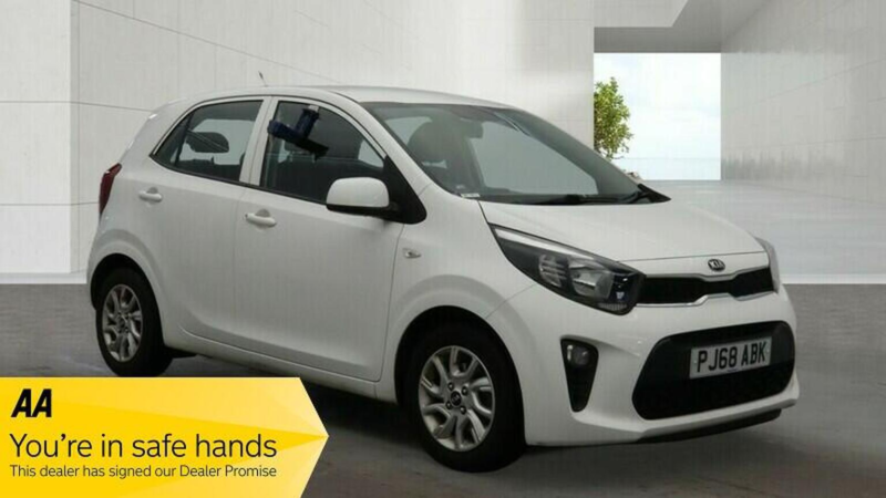 2018 Kia Picanto 1.0 2 Euro 6 5dr in White — image 1