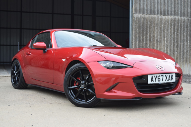 2017 Mazda Mx-5 Rf 2.0 Skyactiv-G Sport Nav in Red — image 1