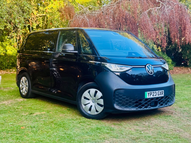 2023 Volkswagen Id. Buzz Cargo Pro 77kwh Commerce Panel Van 5dr Electric Auto (204 Ps) in Black — image 1
