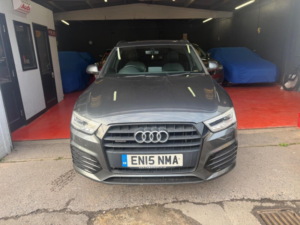 2015 Audi Q3 2.0 Tdi S Line Plus Quattro Euro 6 (s/s) 5dr in Grey — image 2