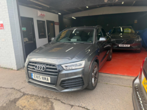 2015 Audi Q3 2.0 Tdi S Line Plus Quattro Euro 6 (s/s) 5dr in Grey — image 3