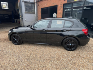 2015 BMW 1 Series 2.0 118d M Sport Euro 5 (s/s) 5dr in Black — image 6