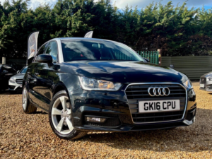 2016 Audi A1 1.4 Tfsi Sport Sportback S Tronic Euro 6 (s/s) 5dr in Black — image 3