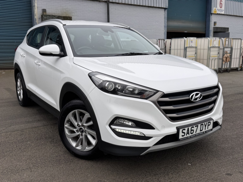 2017 Hyundai Tucson 1.7 Tucson Se Nav 1.7 D 116ps Bd +fss in White — image 1