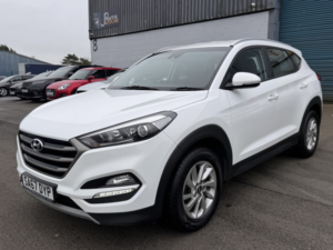 2017 Hyundai Tucson 1.7 Tucson Se Nav 1.7 D 116ps Bd +fss in White — image 6