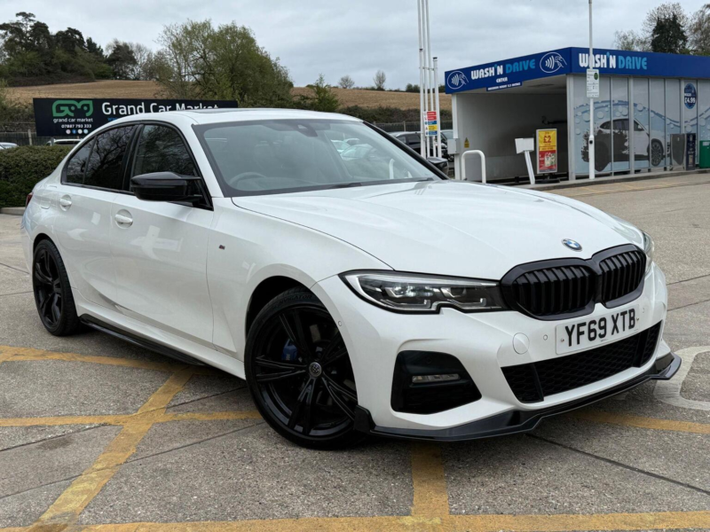2019 BMW 3 Series 2.0 320d M Sport Auto Xdrive Euro 6 (s/s) 4dr in White — image 1