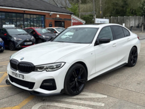 2019 BMW 3 Series 2.0 320d M Sport Auto Xdrive Euro 6 (s/s) 4dr in White — image 2