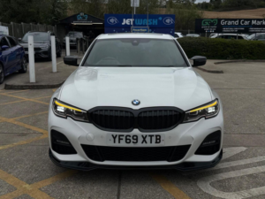 2019 BMW 3 Series 2.0 320d M Sport Auto Xdrive Euro 6 (s/s) 4dr in White — image 3