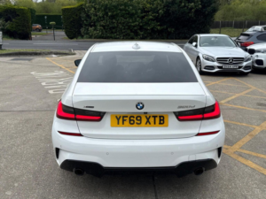 2019 BMW 3 Series 2.0 320d M Sport Auto Xdrive Euro 6 (s/s) 4dr in White — image 4