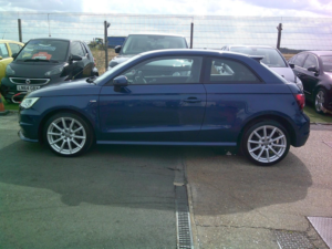 2016 Audi A1 1.6 Tdi S Line in Blue — image 3