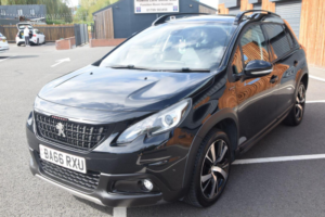 2017 Peugeot 2008 1.6 Bluehdi Gt Line Euro 6 (s/s) 5dr in Black — image 3