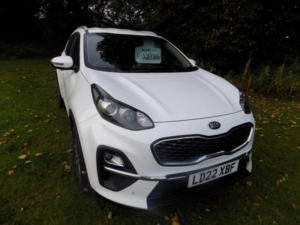 2022 Kia Sportage 1.6 Crdi Mhev 2 Dct Euro 6 (s/s) 5dr in White — image 2