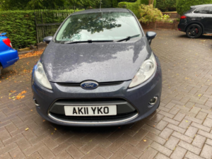 2011 Ford Fiesta 1.6 Tdci Dpf Titanium 5dr in Grey — image 2
