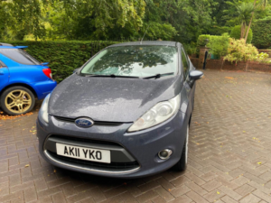 2011 Ford Fiesta 1.6 Tdci Dpf Titanium 5dr in Grey — image 3