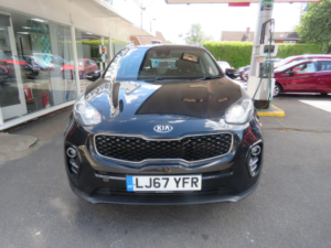 2017 Kia Sportage 1.7 Crdi 3 Euro 6 (s/s) 5dr in Black — image 2