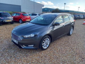 2017 Ford Focus 1.5 Tdci Titanium Euro 6 (s/s) 5dr in Grey — image 3