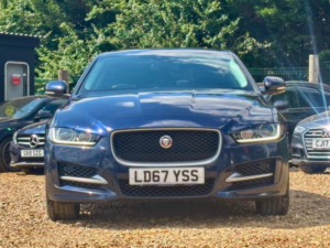 2018 Jaguar Xe 2.0i R-Sport Auto AWD Euro 6 (s/s) 4dr in Blue — image 5