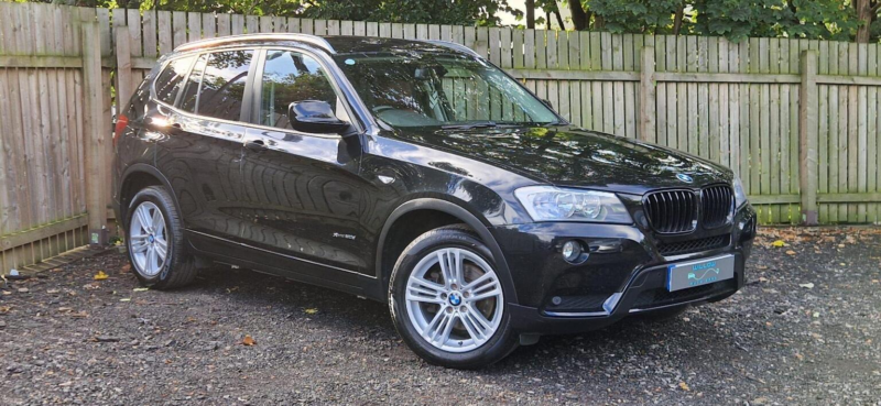 2012 BMW X3 2.0 20d Se Steptronic Xdrive Euro 5 (s/s) 5dr in Black — image 1