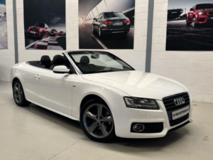 2011 Audi A5 Cabriolet 2.0 Tfsi S Line Euro 5 (s/s) 2dr in White — image 2
